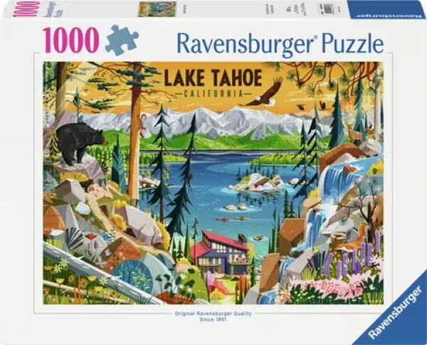 Ravensburger 120018483 Průzračné jezero Tahoe 1000 dílků