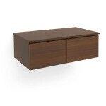 Koupelnová skříňka s krycí deskou SAT B-Way 119x30x45 cm ořech mat BWAY120NUTD BWAY120NUTD