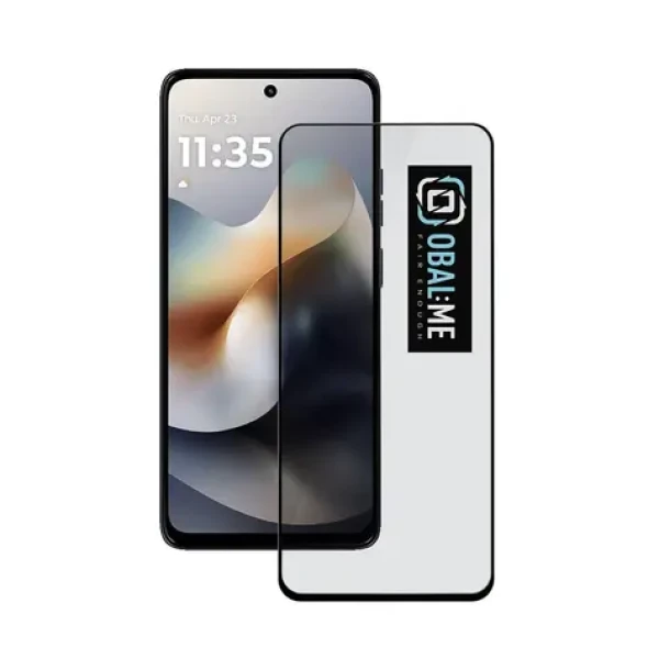 OBAL:ME 5D Tvrzené Sklo pro Motorola G56 Black (57983126874)