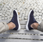 Skinners Globetrotter Navy Blue White