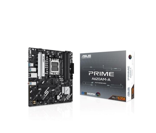 ASUS MB Sc AM5 PRIME A620AM-A-CSM, 4xDDR5, 1xDP, 1xHDMI, 1xVGA, mATX EDF_1887793