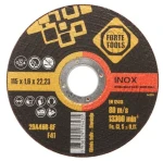 Forte Tools Řezací kotouč na kov 115 mm / Řezací kotouč / Průměr 115 x 22,23 mm / Šířka řezu 1,6 mm (374357)