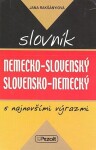 Nemecko slovenský slovensko nemecký slovník najnovšími výrazmi