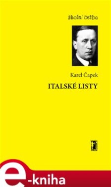 Italské listy Karel Čapek (e-kniha)