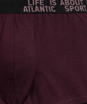 Boxerky Atlantic 3MH-226/25 A'3 S-2XL zeleno-maroun-modrá M