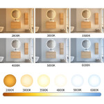 CERANO - Koupelnové LED zrcadlo Ayvo - 40x80 CER-8050BD79948