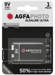 AgfaPhoto Ultra 6LR61 / Alkalická baterie / 9V / 1 ks (110-851808)