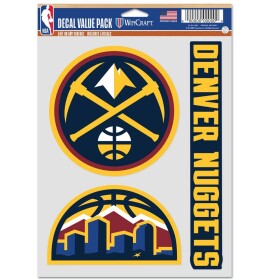 Samolepka Denver Nuggets NBA Multi-Use Set (3 ks)% 1 ks