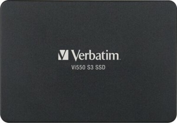 Verbatim Vi550 S3 256GB / SSD / 2.5 / SATA III / 3D NAND / R: 560MBs / W:430MBs / IOPS R: 64784 W:85901 / MTBF 2mh / 3y (49351)