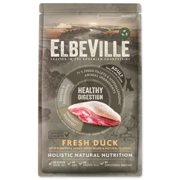 ELBEVILLE Adult Mini Healthy Digestion Fresh Duck 1.4kg (94-11372)