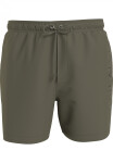 Pánské koupací kraťasy - KM00718 MSP - khaki - Calvin Klein L khaki