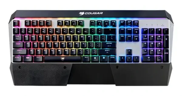 COUGAR Attack X3 RGB / Herní klávesnice / Cherry MX Red / RGB podsvícení / N-Key Rollover / drátová USB / EN layout (CGR-WM1MB-ATR)