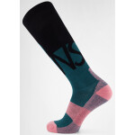 Merino ponožky MONS ROYAL Ultra Cushion jasper / black velikost M