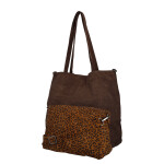 Elegantní dámská shopper taška 2v1 Rimela, tmavě hnědá