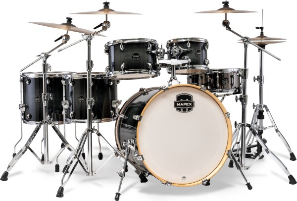 Mapex Armory Black Onyx Burst Rock Set AR628SVOZ