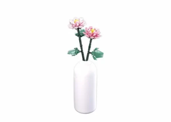 Sluban Flowers M38-B1101-05 Pivoňka ve váze