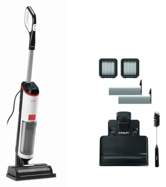 Polti RollySteam WD10 / Podlahová myčka s párou / 3v1 / Síťová / LED displej