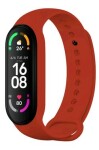 FIXED Silicone Strap pro Xiaomi Band 7/ Mi Band 6/ Mi Band 5, červený FIXSSTB-989-RD