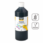 Creall transparentní barva Trans, 500 ml, černá