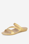 Pantofle Crocs KADEE II METALLIC SANDAL W 210147-710 Syntetický materiál