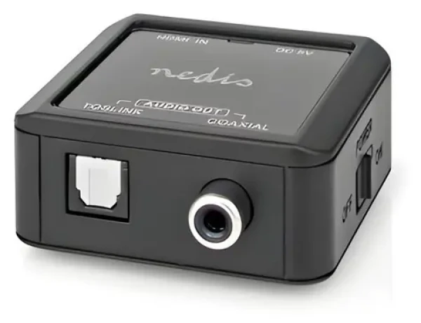 Nedis audio extraktor HDMI / Audio převodník / TosLink + koax výstup / 192kHz (ACON3425AT)