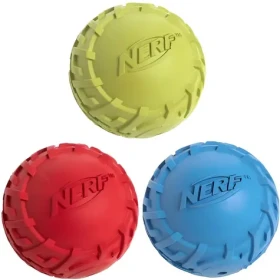NERF Hračka pro psa Pískací gumový míček / Guma / Velikost M (80847)