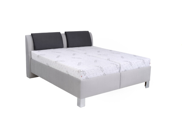 Postel Rio Rozměr: 160 x 200 cm, Matrace: Madona - tvrdost 3, látka: Korpus Solar 3 + polštáře Solar 28