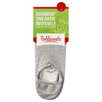 Dámské ponožky invisible BAMBUS SNEAKER SOCKS - BELLINDA - šedá 39 - 42