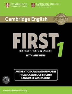 Cambridge English First 1 (2015 Exam) Student´s Book Pack (Student´s Book with Answers and Audio CDs (2) - Kolektiv autorů