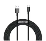 Baseus CATYS-A01 Superior series černá / kabel USB-A na USB-C / 66W / 2m (CATYS-A01)