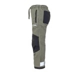 Kalhoty sportovní outdoorové, podšité fleezovou podšívkou, Pidilidi, PD1121-14, khaki - 98 | 3roky