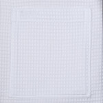 Vaflový župan VOSSEN do sauny, BÍLÝ, unisex - vel. L