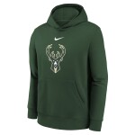 Nike Dětská mikina Milwaukee Bucks NBA Logo Club Hoodie Zelená (YOUTH)