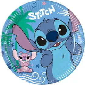 Papírový talíř na párty Stitch 19,5 cm - Procos