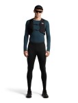 Pánské merino triko dlouhý rukáv ICEBREAKER Mens Merino 260 Zoneknit Seamless LS Crewe, Abyss velikost: S
