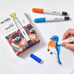 Carioca Art PLUS sada 12 vodou rozpustných voskovek