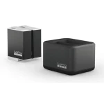 GoPro Duální dobíječka baterií + 2 ks baterií Enduro / pro HERO12 HERO11 HERO10 HERO9 Black (ADDBD-211-EU)