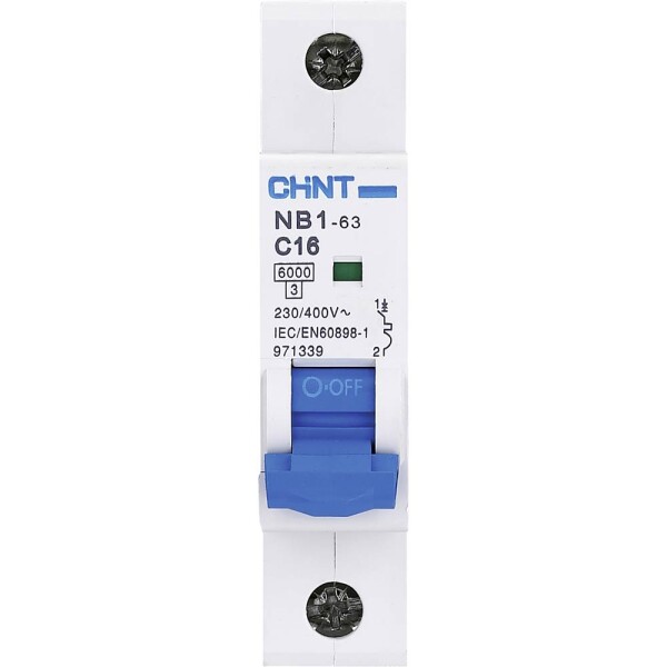 Chint 179784 NB1L elektrický jistič 1pólový 16 A
