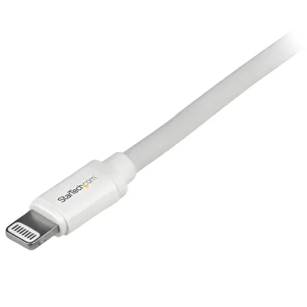 StarTech USB-A - Lightning bílá / Kabel / 2 m / USB 2.0 / pro Apple (USBLT2MW)