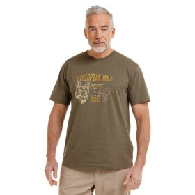 Bushman Pánské tričko Kay, khaki XXXL