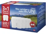 Maxxo Náhradní filtry UNI 3+1 / Filtr do filtrační konvice / kompatibilní s Laica, Brita Maxtra, BWT / kapacita 150 l (8595235806586)