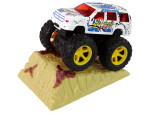 Mamido Kovové autíčko Monster Truck s rampou