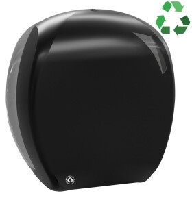SAPHO - SKIN zásobník na toaletní papír max. Ø 24cm, ABS, černá mat A90723BM