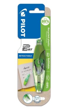 Pilot White Line RT - korekční strojek se stiskacím mechanismem, blister