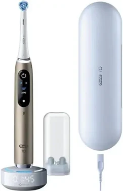 Oral-B iO Series 10 Eclipse Gold / Elektrický zubní kartáček / magnetické iO / 7 režimů (8700216996402)