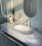 DEANTE - Silia bianco Zrcadlo, závěsné, v rámu ADI_A851