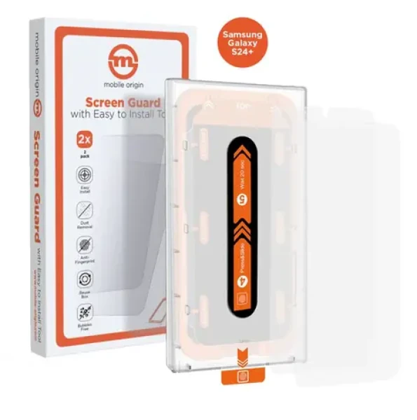 Mobile Origin Screen Guard ochranné sklo pro Samsung Galaxy S24+ s aplikátorem / 2 ks (SGA-GS24P)