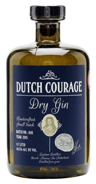 Zuidam Dutch Courage Dry Gin 44,5% 0,7 l (holá lahev)