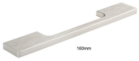 Tulip Nábytková úchytka Kira rozteč: 160mm nerez imitace (494418)