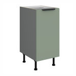 Spodní skříňka Aria ANT 40 D 1F BB Barva korpusu: Antracit, Barva dvířek: SA - Aquamarine AFM